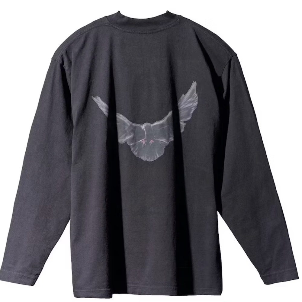Yeezy Black Long Sleeve Tee View 2